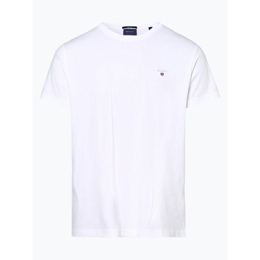 Gant - T-shirt męski, biały Gant XL vangraaf