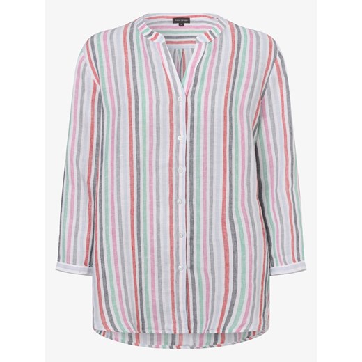 Franco Callegari - Damska bluzka lniana, różowy Franco Callegari 40 vangraaf