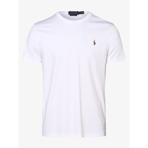 Polo Ralph Lauren - T-shirt męski – Custom Slim Fit, biały Polo Ralph Lauren M vangraaf