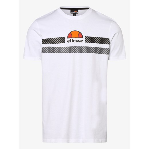 ellesse - T-shirt męski – Glisenta, biały Ellesse S vangraaf