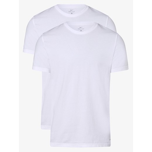 Nike - T-shirty męskie pakowane po 2 szt., biały Nike S vangraaf