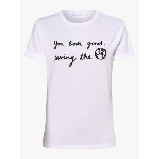 BOSS Casual - T-shirt damski – C_Eresa, biały L vangraaf