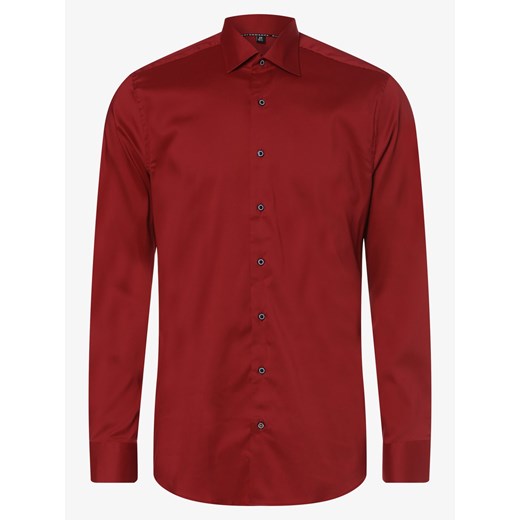 Eterna Slim Fit - Koszula męska łatwa w prasowaniu, czerwony 40 okazyjna cena vangraaf