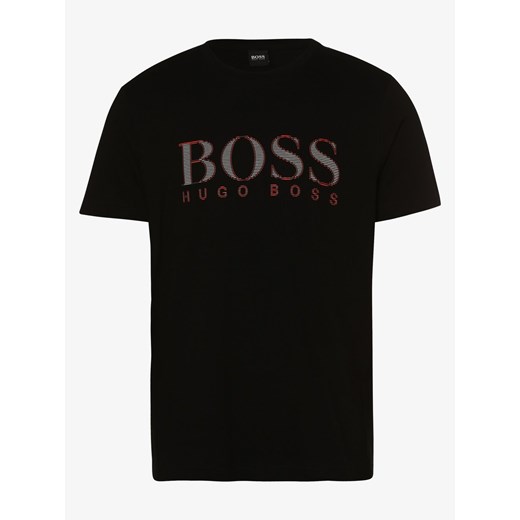 BOSS Athleisure - T-shirt męski – Tee 5, czarny L vangraaf