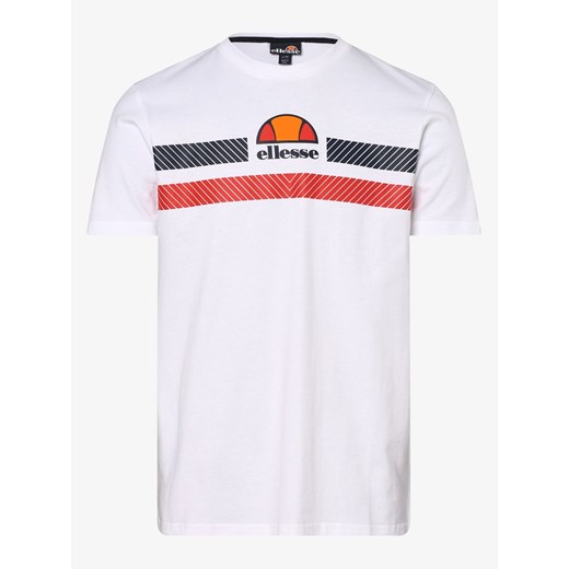ellesse - T-shirt męski – Glisenta, biały Ellesse XXL vangraaf