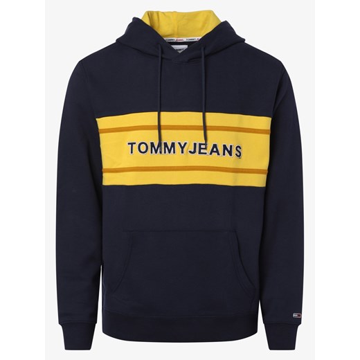 Tommy Jeans - Męska bluza z kapturem, niebieski Tommy Jeans M wyprzedaż vangraaf