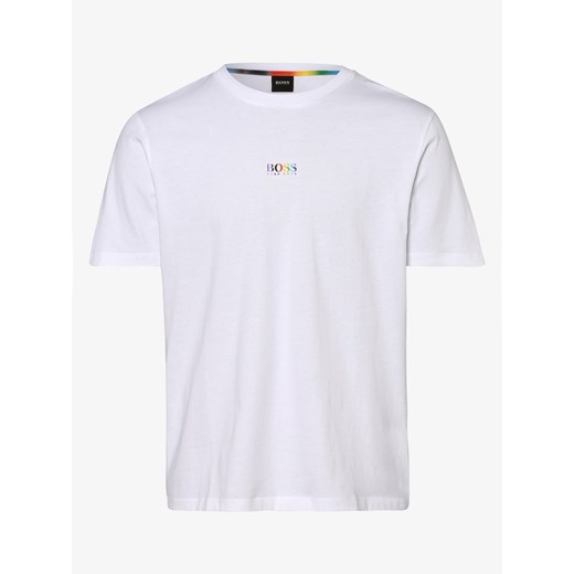 BOSS Casual - T-shirt męski – TLove 1, beżowy M vangraaf okazyjna cena