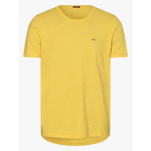 DENHAM - T-shirt męski, żółty Denham L wyprzedaż vangraaf