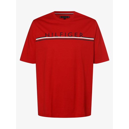 Tommy Hilfiger - T-shirt męski – Big &amp; Tall, czerwony Tommy Hilfiger XXXL vangraaf