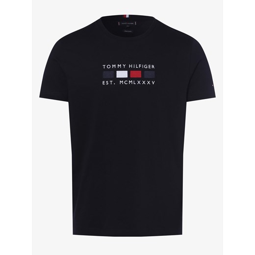 Tommy Hilfiger - T-shirt męski, niebieski Tommy Hilfiger M vangraaf okazja
