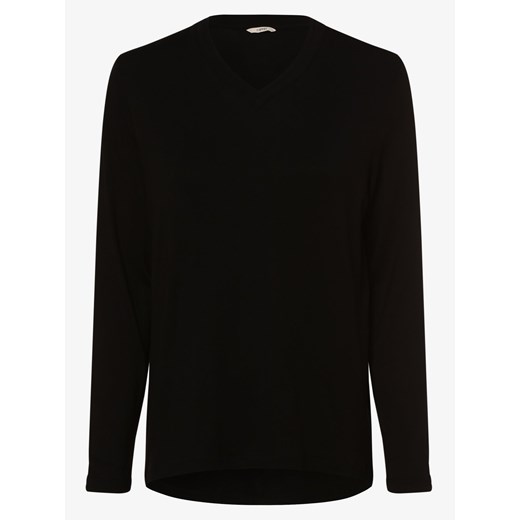 Esprit Casual - Damska koszulka od piżamy, czarny 34 vangraaf
