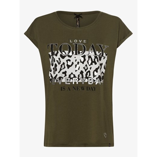 Key Largo T-shirt damski Kobiety Bawełna khaki nadruk Key Largo S vangraaf