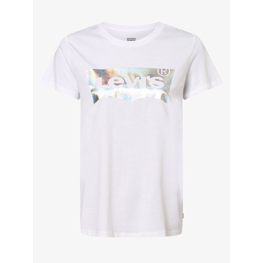 Levi's T-shirt damski Kobiety Bawełna biały nadruk S vangraaf