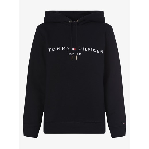 Tommy Hilfiger - Damska bluza z kapturem, niebieski Tommy Hilfiger XS vangraaf