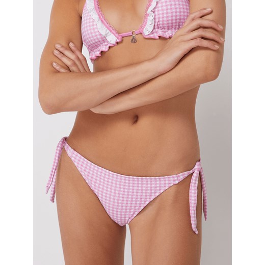 Figi bikini ze wzorem w kratkę vichy model ‘Dasia Babydoll’ L Peek&Cloppenburg 