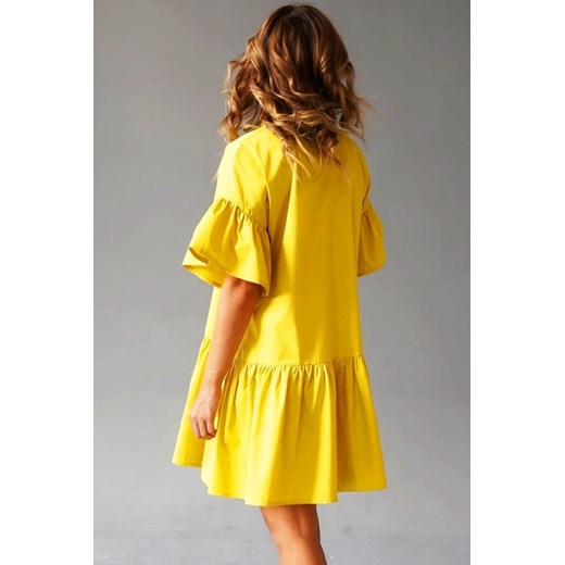 Sukienka MONTESORA YELLOW L okazja Ivet Shop