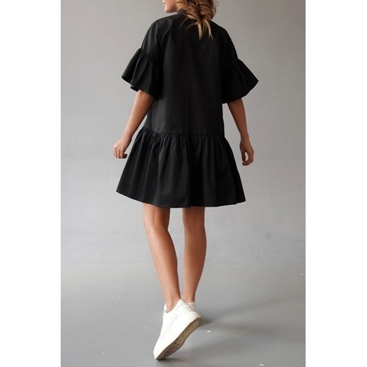 Sukienka MONTESORA BLACK S wyprzedaż Ivet Shop