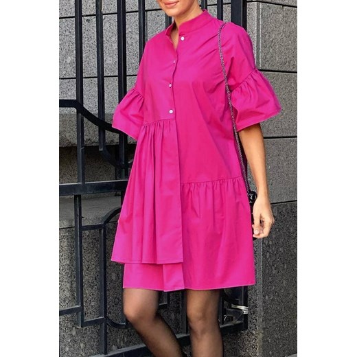 Sukienka MONTESORA FUCHSIA L promocja Ivet Shop