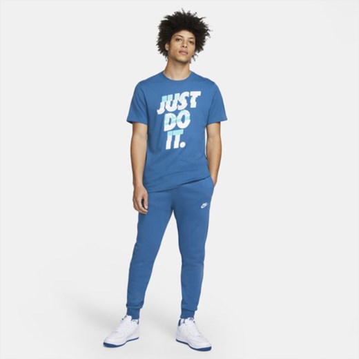 Joggery Nike Sportswear Club Fleece - Niebieski Nike XS okazyjna cena Nike poland
