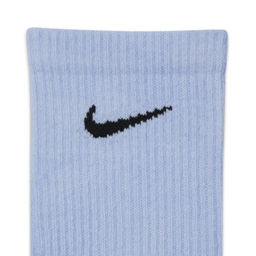 Klasyczne skarpety z amortyzacją Nike Everyday Plus (2 pary) - Wielokolorowe Nike L Nike poland