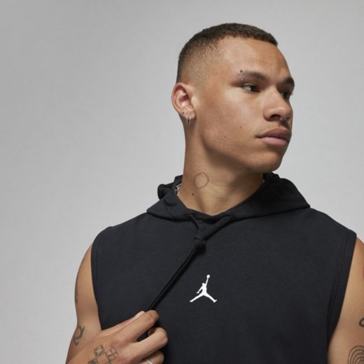 Męska bluza z kapturem i bez rękawów Jordan Dri-FIT Sport - Czerń Jordan M Nike poland