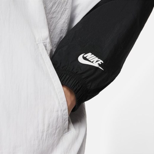 Damska kurtka z tkaniny Nike Sportswear - Czerń Nike XS Nike poland