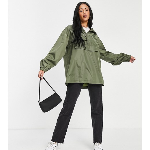 ASOS DESIGN Tall – Wkładana przez głowę kurtka przeciwdeszczowa z materiału z 40 Asos Poland