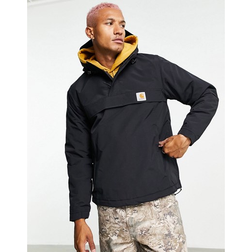 Carhartt WIP – Nimbus – Czarna kurtka wkładana przez głowę-Black XL Asos Poland
