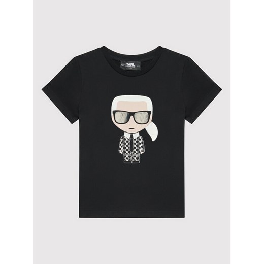 T-Shirt Z25337 S Czarny Regular Fit Karl Lagerfeld 12Y MODIVO