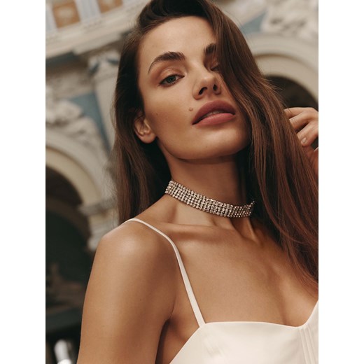 Mohito - Naszyjnik choker - Srebrny Mohito ONE SIZE Mohito
