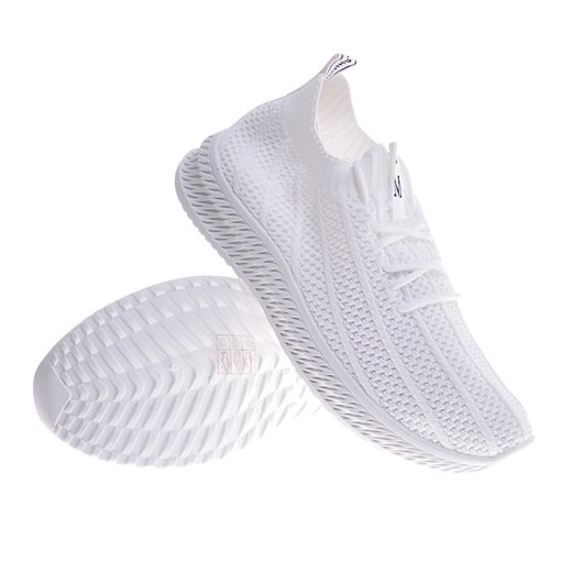 Wsuwane białe buty sportowe sneakersy /G11-2 11232 T432/ 39 Pantofelek24.pl Jacek Włodarczyk promocyjna cena