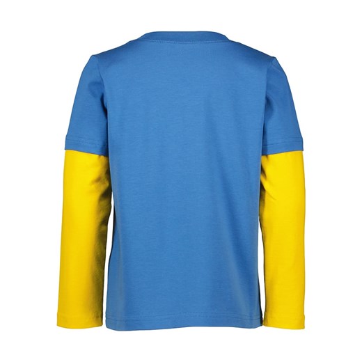 Koszulka w kolorze niebiesko-żółtym Lamino 116 okazja Limango Polska