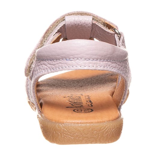 Skórzane sandały w kolorze jasnoróżowym Lamino 32 okazyjna cena Limango Polska