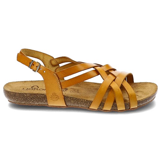 Sandały YOKONO - Ibiza-186 Vaquetilla Mostaza Yokono 36 ARMODO