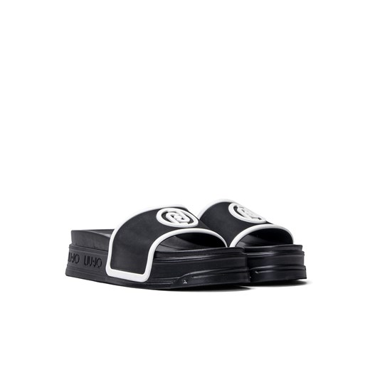 Klapki damskie czarne Liu Jo Cecy 08 Liu Jo 38 Sneaker Peeker
