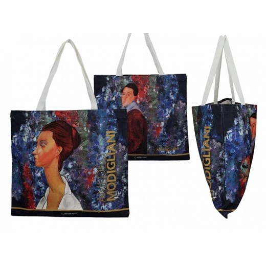 Torba płócienna - A. Modigliani, Lunia Czechowska i Autoportret (CARMANI) Carmani Parasole MiaDora.pl