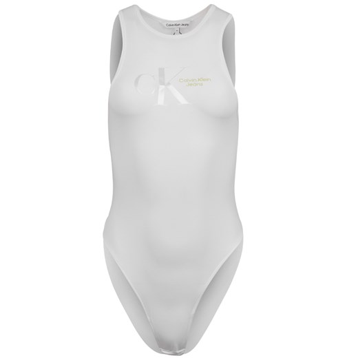 CALVIN KLEIN BODY DAMSKIE DYNAMIC CK TANK BODY WHITE J20J218261 YAF - Rozmiar: M S okazja messimo