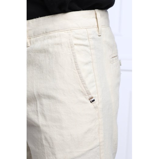 BOSS Lniane spodnie Crigan3-W | Regular Fit | stretch 54 Gomez Fashion Store