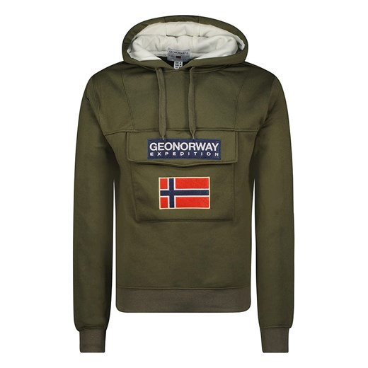 Bluza "Gadrien" w kolorze khaki Geographical Norway XXL okazja Limango Polska