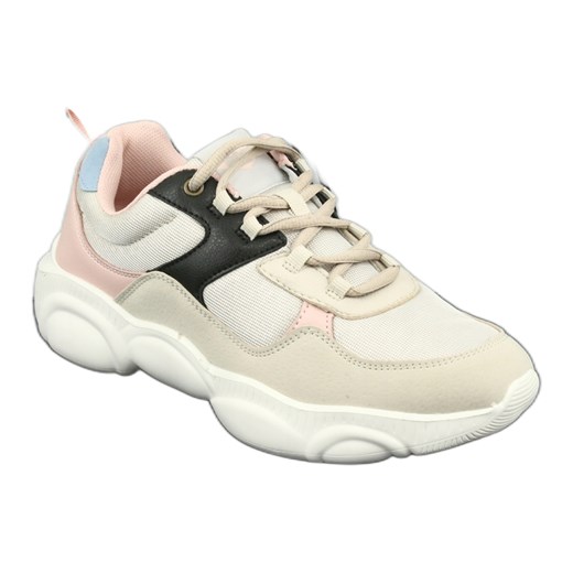 Lee Cooper W-1275 Women beżowy czarne niebieskie różowe wielokolorowe Lee Cooper 37 ButyModne.pl