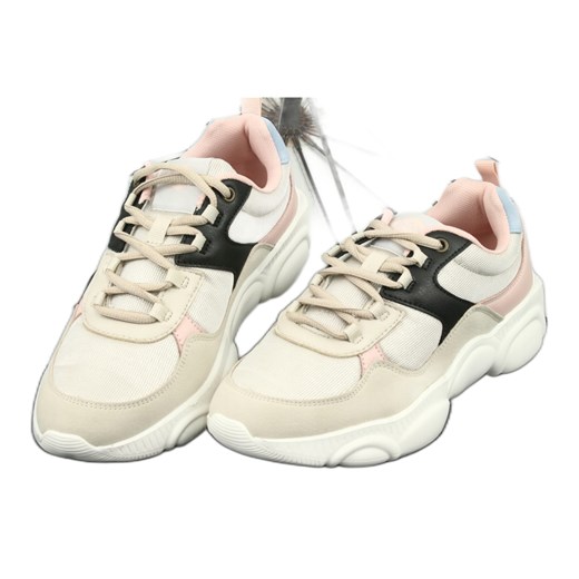 Lee Cooper W-1275 Women beżowy czarne niebieskie różowe wielokolorowe Lee Cooper 41 ButyModne.pl