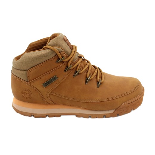 Trekkingi sportowe camel Big Star GG274497 złoty żółte 41 okazyjna cena ButyModne.pl