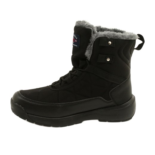 Buty Na Futerku Softshell Lee Cooper LCJ-21-17-0590L czarne Lee Cooper 37 okazyjna cena ButyModne.pl
