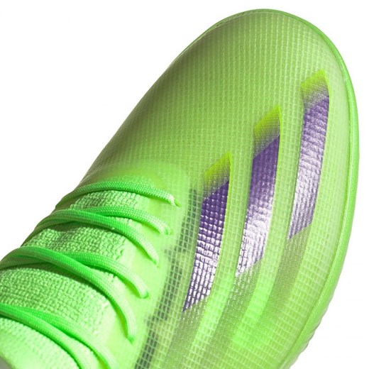 Buty piłkarskie adidas X Ghosted.1 In M EH8170 zielone wielokolorowe 40 ButyModne.pl