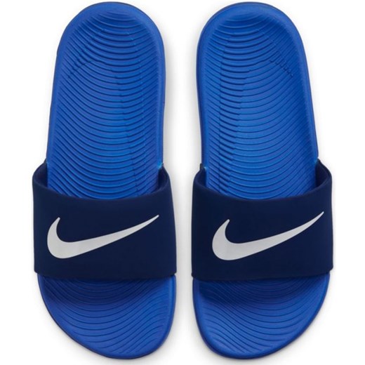 Klapki Nike Kawa Jr 819352 404 białe niebieskie Nike 38,5 ButyModne.pl