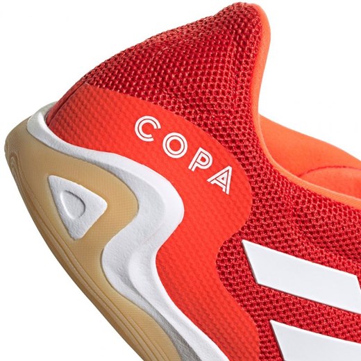 Buty piłkarskie adidas Copa Sense.3 In Sala M FY6192 czerwone pomarańcze i 46 2/3 ButyModne.pl