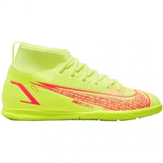 Buty halowe Nike Mercurial Superfly 8 Club Ic Jr CV0792-760 żółte żółte Nike 33 ButyModne.pl