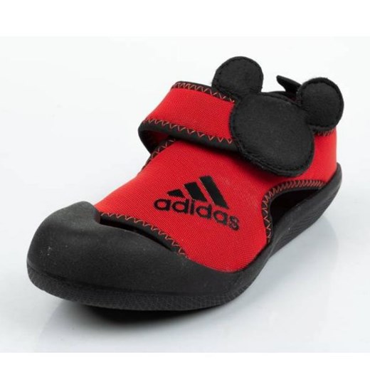 Sandały adidas Jr F35863 czerwone 31,5 ButyModne.pl