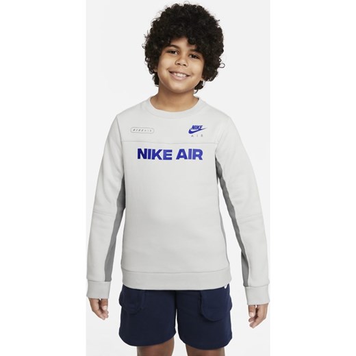 Bluza dresowa dla dużych dzieci (chłopców) Nike Air - Szary Nike L Nike poland