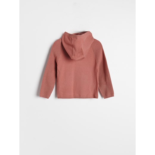 Reserved - Oversizowy sweter z kapturem - Różowy Reserved 80 Reserved